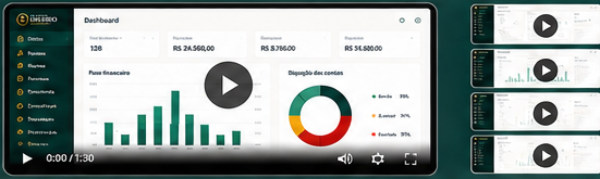 Prévia da área de demonstração do Sistema OBREIRO